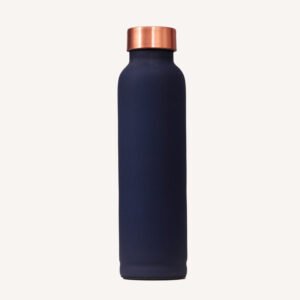 Coppertino Navy Blue Water Bottle- 1 Litre