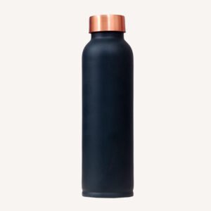 Coppertino Midnight Black Water Bottle- 1 Litre